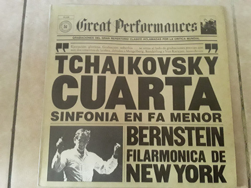 Tchaikovsky - Cuarta Sinfonia En Fa Menor - Lp Vinilo Kktu 0