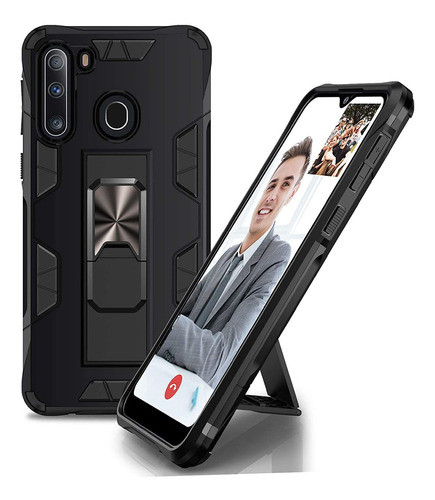 Funda Para  Samsung Galaxy A21 (color Negro) 0