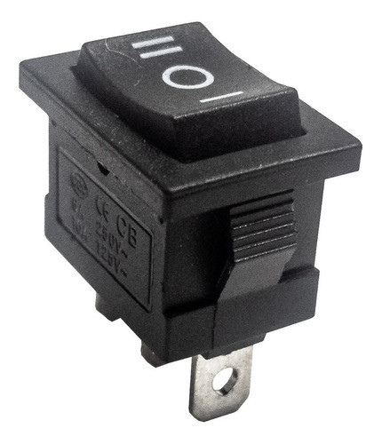 Kit 100 Peças  Chave Gangorra 3 Posições Pulsante 2 Lados Pt 0