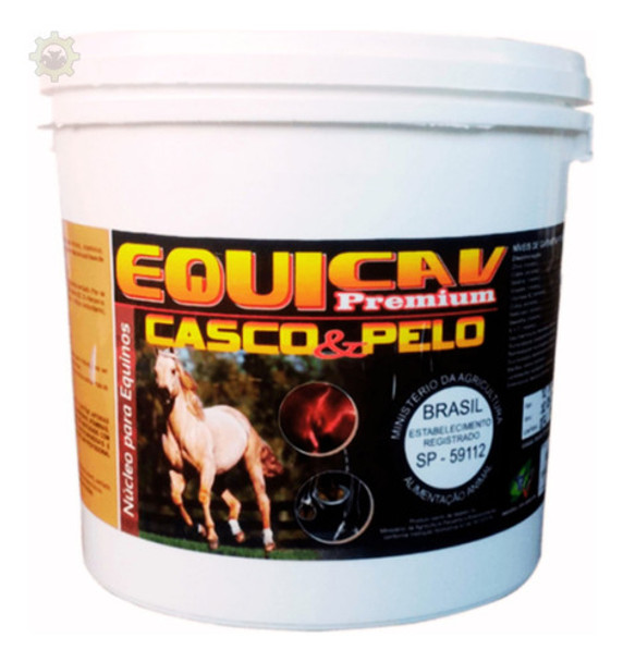 Equicav Premium Casco E Pelo 1 Kg Suplemento Cavalo Agrocave 0