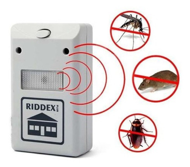 Repelente De Plagas E Insectos Por Sonido Eléctrico 0