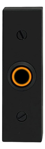 Botón Rectangular Iluminado Newhouse Bt6bl Negro Ews 0