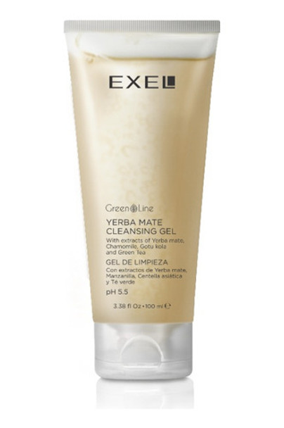 Gel De Limpieza Facial Vegano Exel Green Line 100ml 0