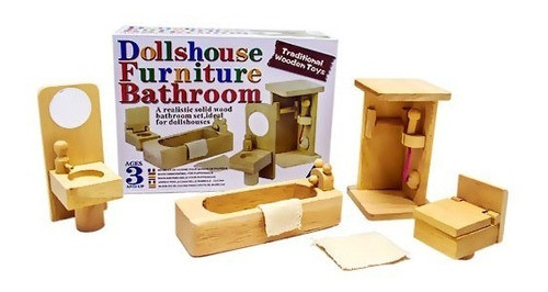 Set De Baño De Madera Cf 445a 0