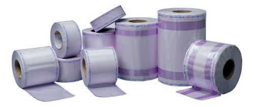 Bobina Pouch Pelable 25cmx200mts Sin Fuelle Esterilizacion 0