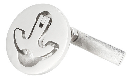 Trava De Escotilha De Barco Com Placa Traseira 62 Mm 0