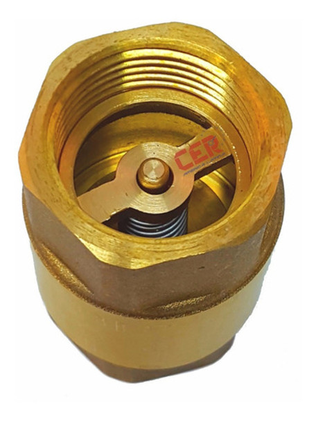 Valvula Retencion De Agua Beyca Bronce 1 '' Pulgada 0