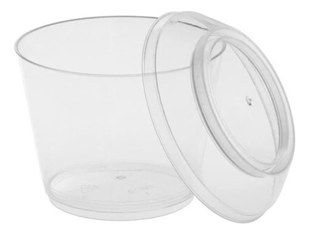 Pote De Plástico Para Mousse 110ml Pw-10 C/20un Wer Wer 0