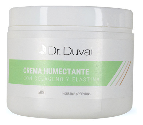 Crema Humectante Con Elastina Y Colágeno X500g Duval 0