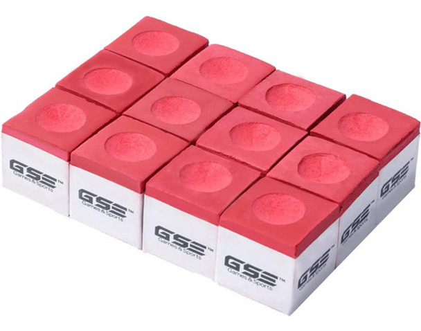 12 Tizas Para Taco De Billar Calidad Superior Gse - R 0