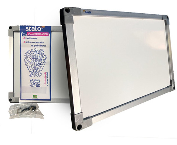 Quadro Lousa Branco Borda Moldura Alumínio 40 X 30cm Escolar 0