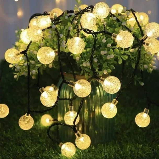 Luces Decorativas A Pilas Burbujas 20 Unidades 2 Metros Led 0
