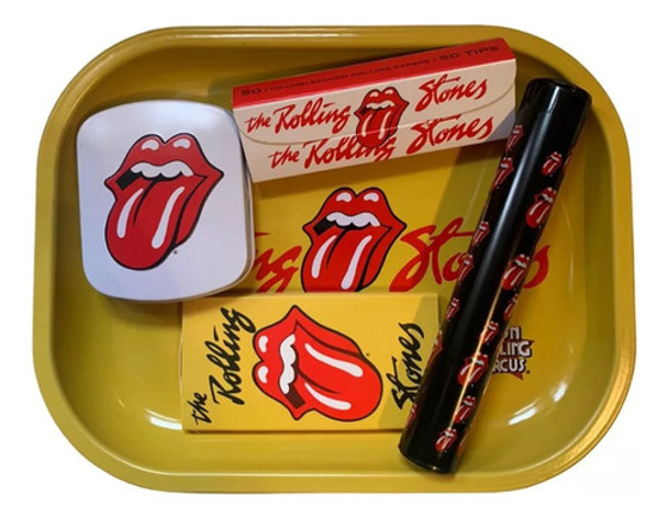 Combo Rolling Stones Lion Circus Bandeja + Celulosa Y Más 0