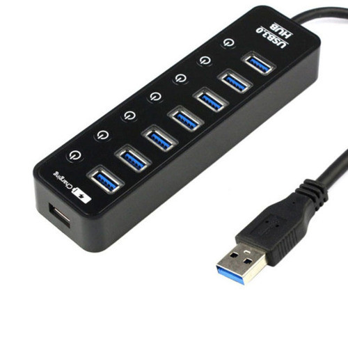 Usb 3.0 Hub 7 Puertos 480mbps Para Windows 7, Vista, Xp8, Xp 0