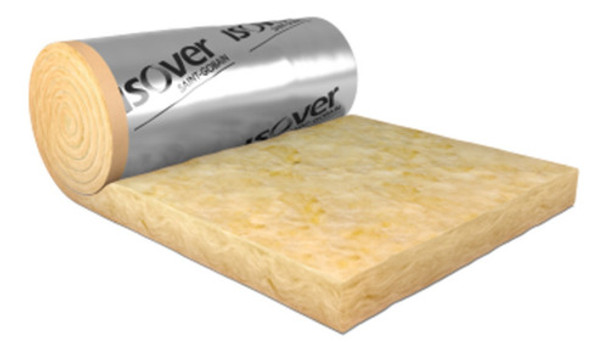 Rollo De Lana De Vidrio 80mm 1.20x12 Rolac Plata Hr 0 Rollo De Lana De Vidrio 80mm 1.20x12 Rolac Plata Hr 0