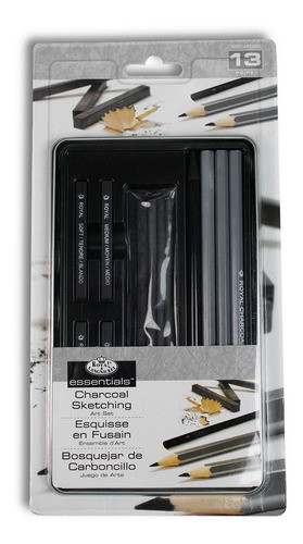 Carvão Para Desenho Royal & Langnickel Com 13 Unidades 0