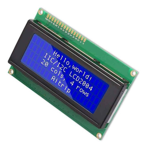 Display Lcd 2004 Hd44780 Backlight Azul 20x4 0