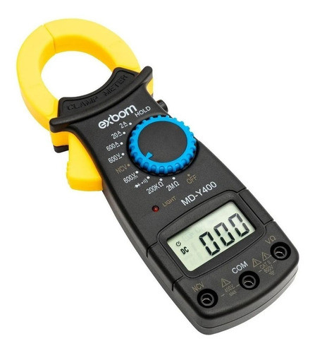 Alicate Amperímetro Digital Profissional Iluminação Lcd 0