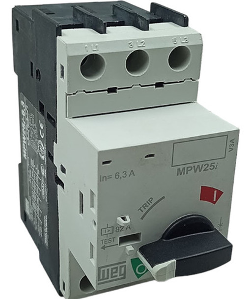 Disjuntor Motor Weg Mpw25i-3-d063 6,3a 690v 6kv 0