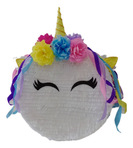Piñata Redonda Unicornio 0