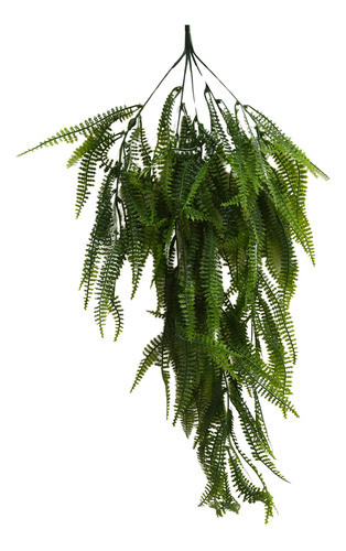 Planta Folha Verde Pendurada Samambaia Artificial Parede 0