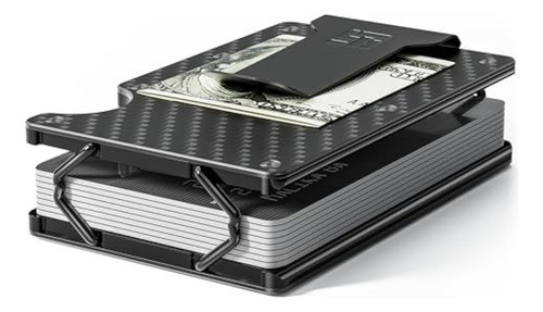 Cartera Delgada Para Hombres, Bloqueo Rfid, 0