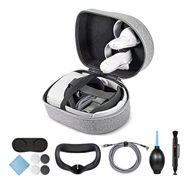 Devaso Carrying Case For Oculus Meta Quest 2/quest 0
