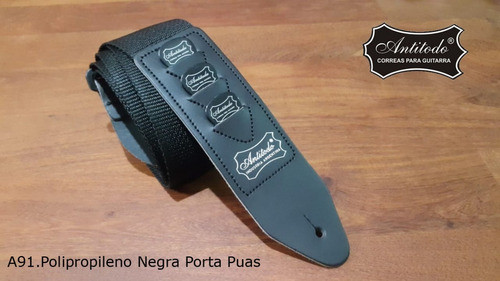 Correa Polipropileno Negra Porta Puas Antitodo 0