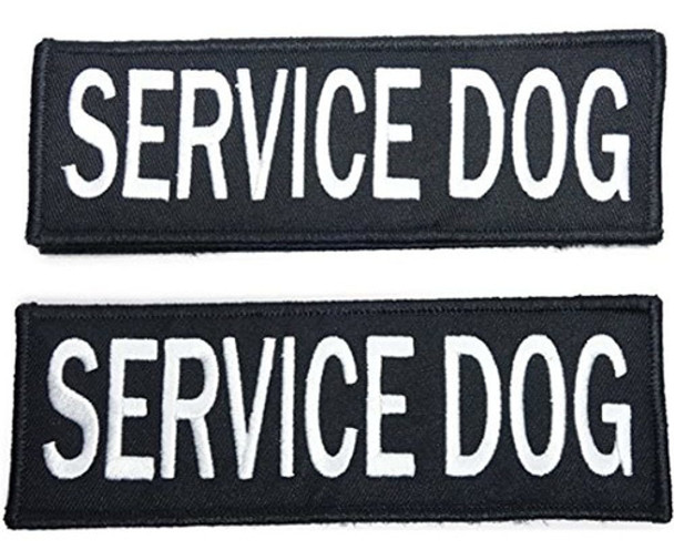 Parches De Chaleco Para Perros Leash Chief Service - Paquete 0