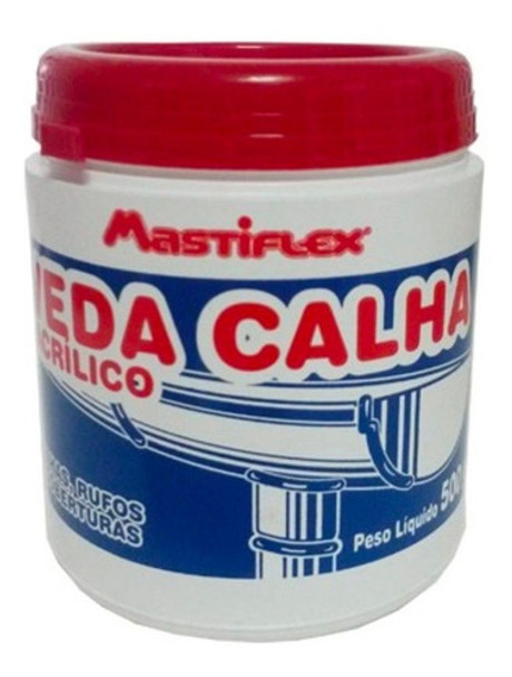 Cola Sela Calha Cinza 500 Gramas Mastiflex 0