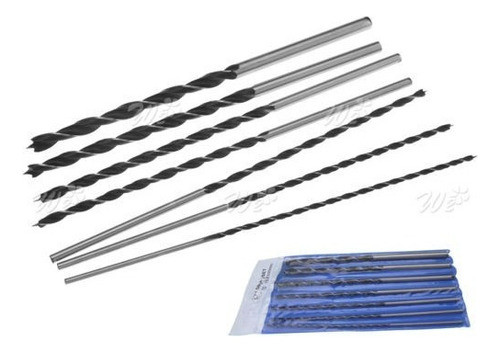 Broca Extralarga Para Madera De 7 X 300mm Set De 4 5 6 7 8 1 0