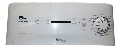 Frente De Lavarropas Candy Evot 0861d 0