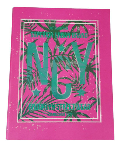 Cuaderno A4 Premium 3 Anillos +rep 120h Ray - Malibu Rosa 0