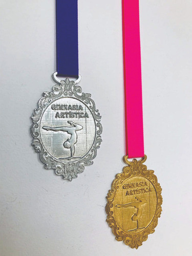 Medalla Gimnasia Artística 65x45mm 0
