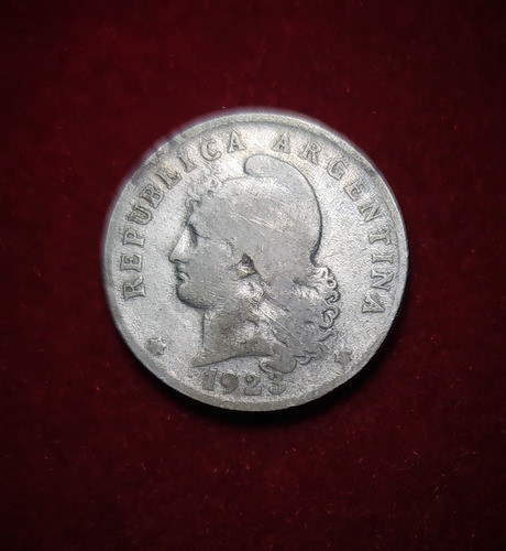 Moneda 20 Centavos Argentina 1923 Cuproniquel 0