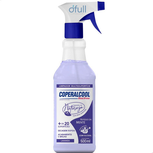 Limpador Multiuso Perfumado Coperalcool Lavanda 500ml 0