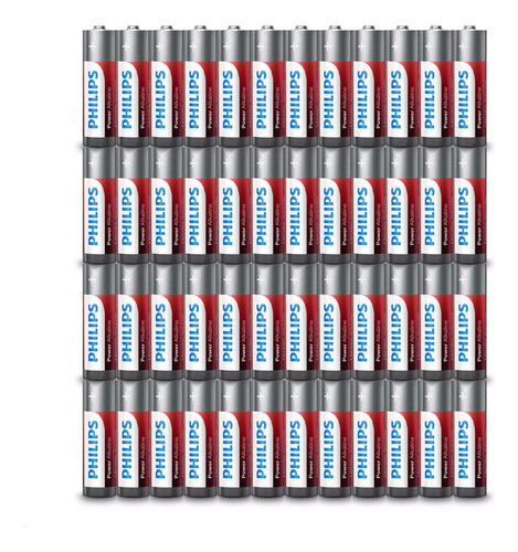 Pilas Aa Philips Alcalinas (48 Uni)  12 Blíster 0