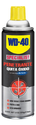Wd-40 Specialist Pentetrante Quita Oxido Extra Fuerte 0