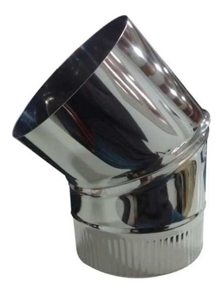 Codo Inoxidable De 4 Pulgadas Para Salamandras 0
