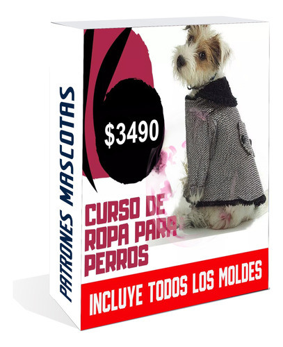 Kit Imprimible Moldes Patrones Ropa Accesorios Perros Mascot 0