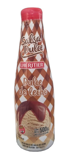 Salsa De Dulce De Leche Lheritier X 500 Grs 0