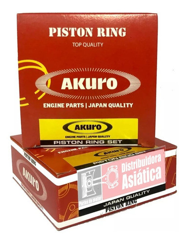 Juego Aros Mitsubishi 4g63 Galant Sapporo 2.0 Ø85 2x2x4 0