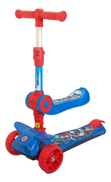Scooter 2 En 1 Capitán América 0