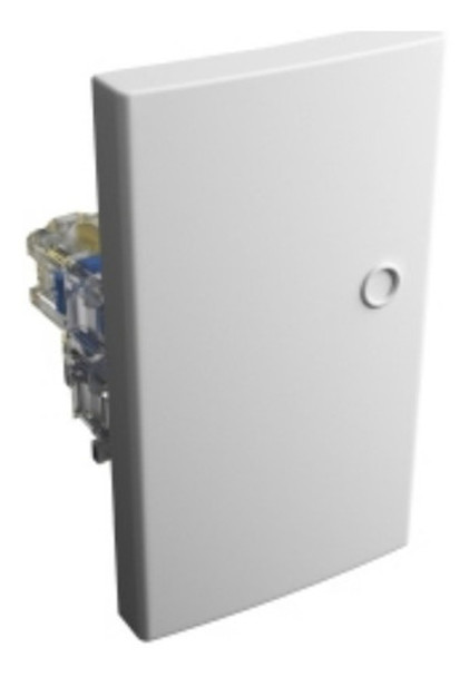 Pulsador Unipolar Teclon 10a 250v Color Blanco Teclastar Stg 0