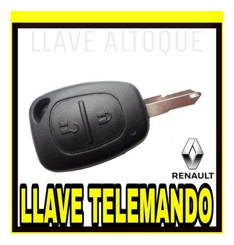 Renault Clio 2 Copia Llave Codificada Con Control 2003-2017 0