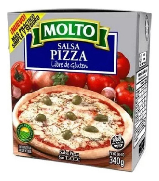 Salsa Molto Pizza 340 Grs X 35 Unidades 0