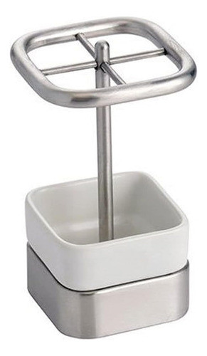 Interdesign Gia Tumbler Porta Cepillos Mesada 0