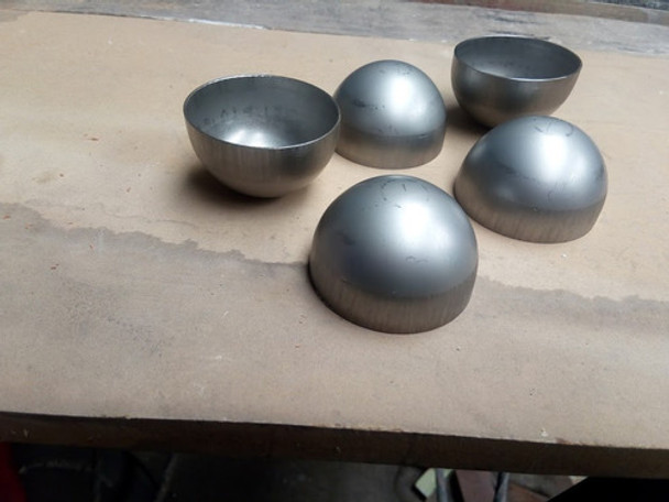 Casquetes De Acero Inoxidables Aisi 316 - De 114 Diam. 1,2m 0