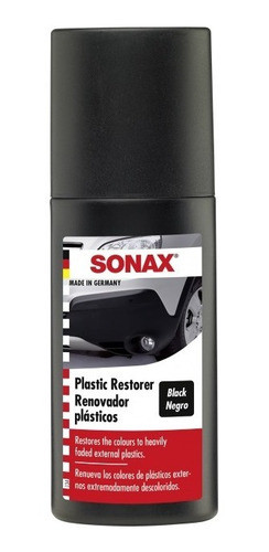 Sonax* Plastic Restaurator Negro 0
