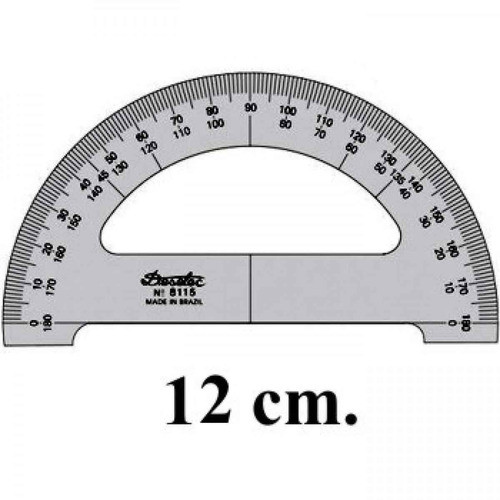 Transferidor Trident 8112 180° 0